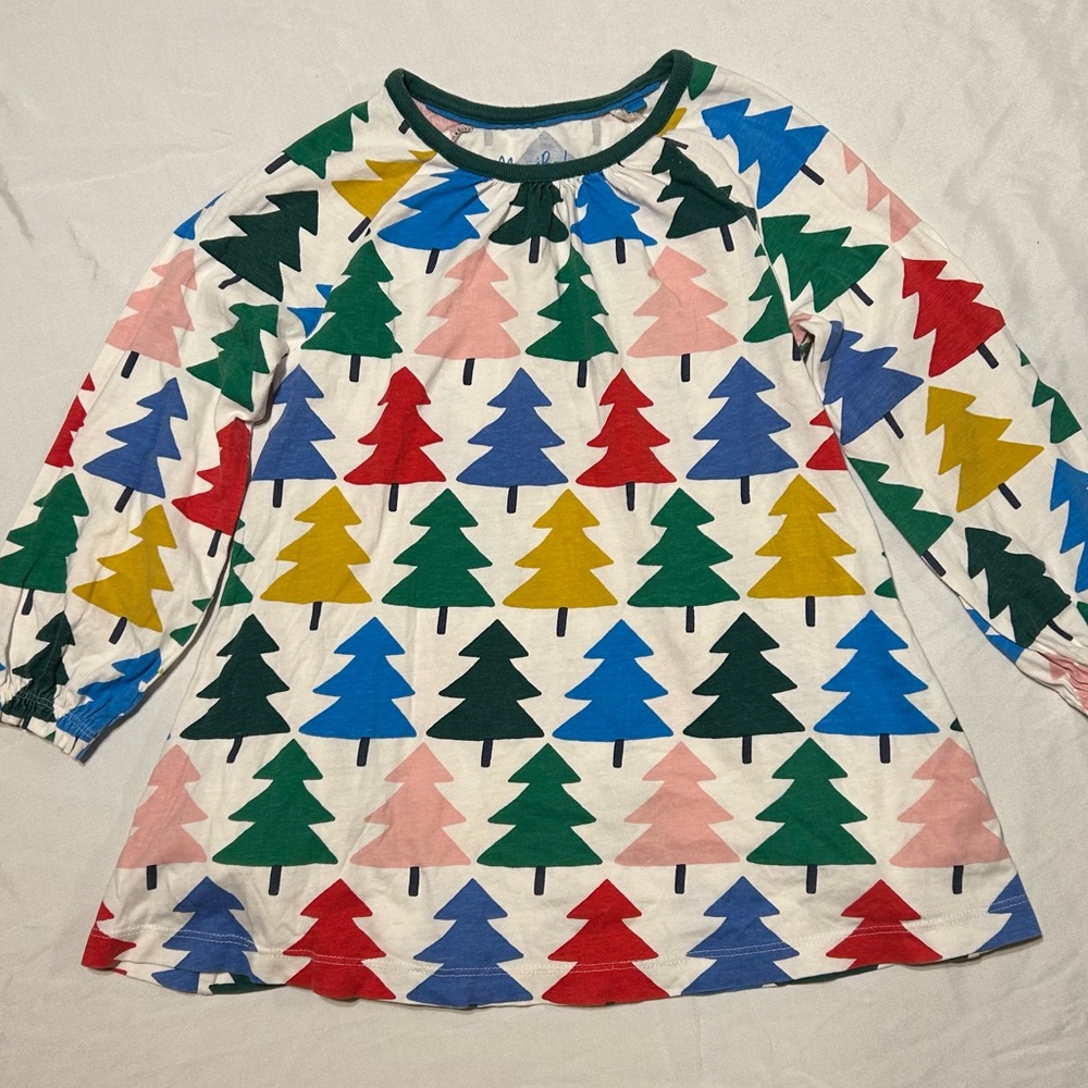 Mini Boden Christmas Tree Tunic